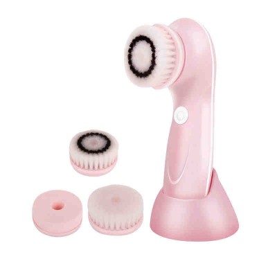 Rotating electric facial skin deep cleansing brush